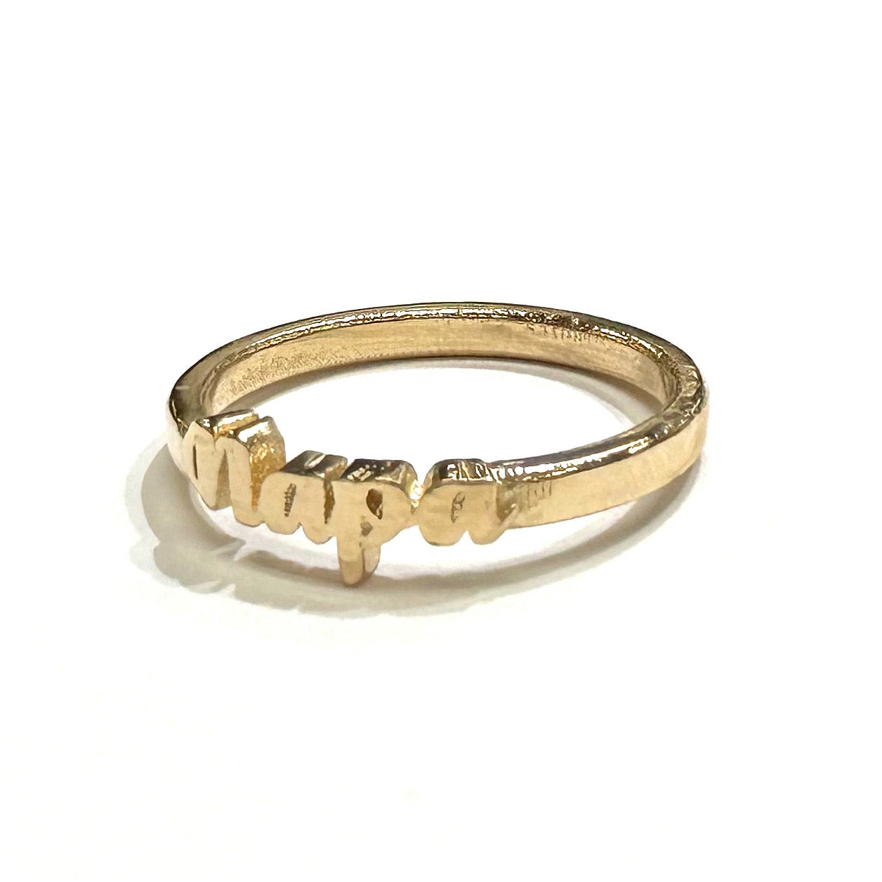 Custom Name Ring