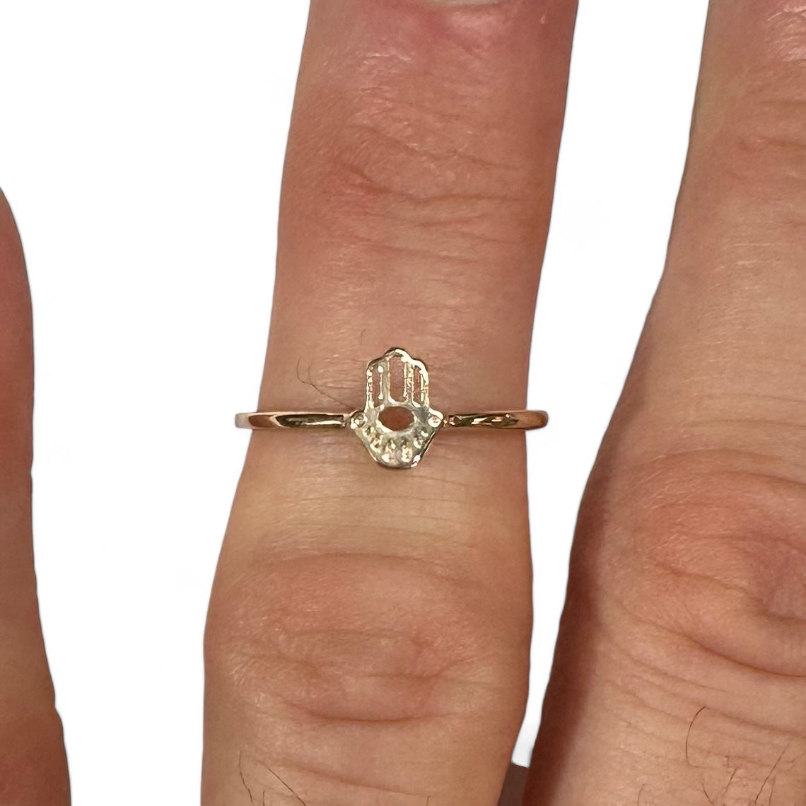 Mini Hamsa Ring