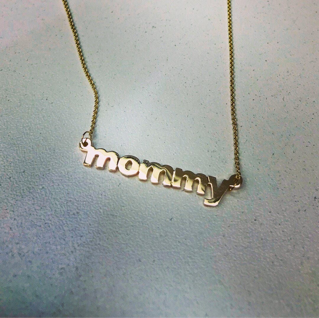 Custom Mini Name Necklace