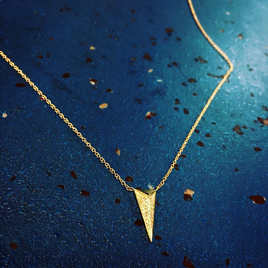 Diamond Spike Necklace