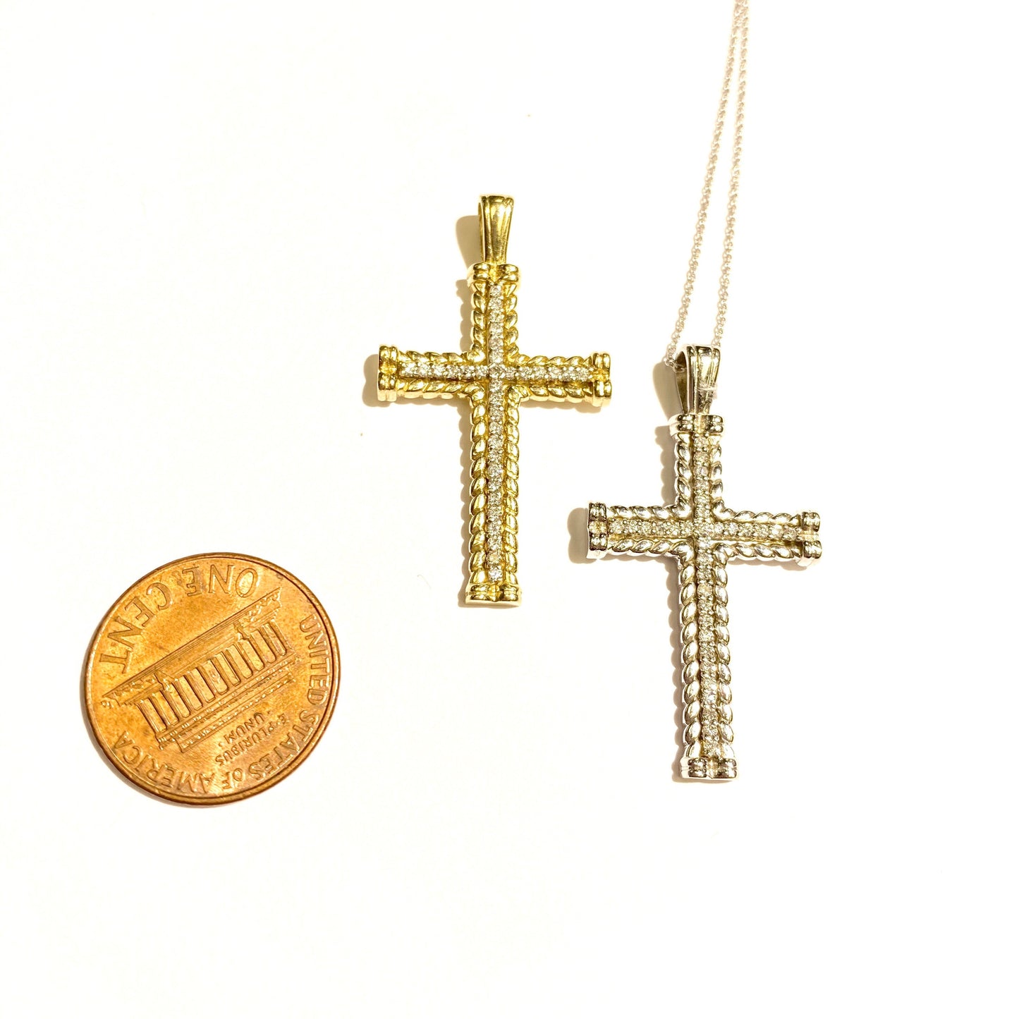 Diamond Twist Cross