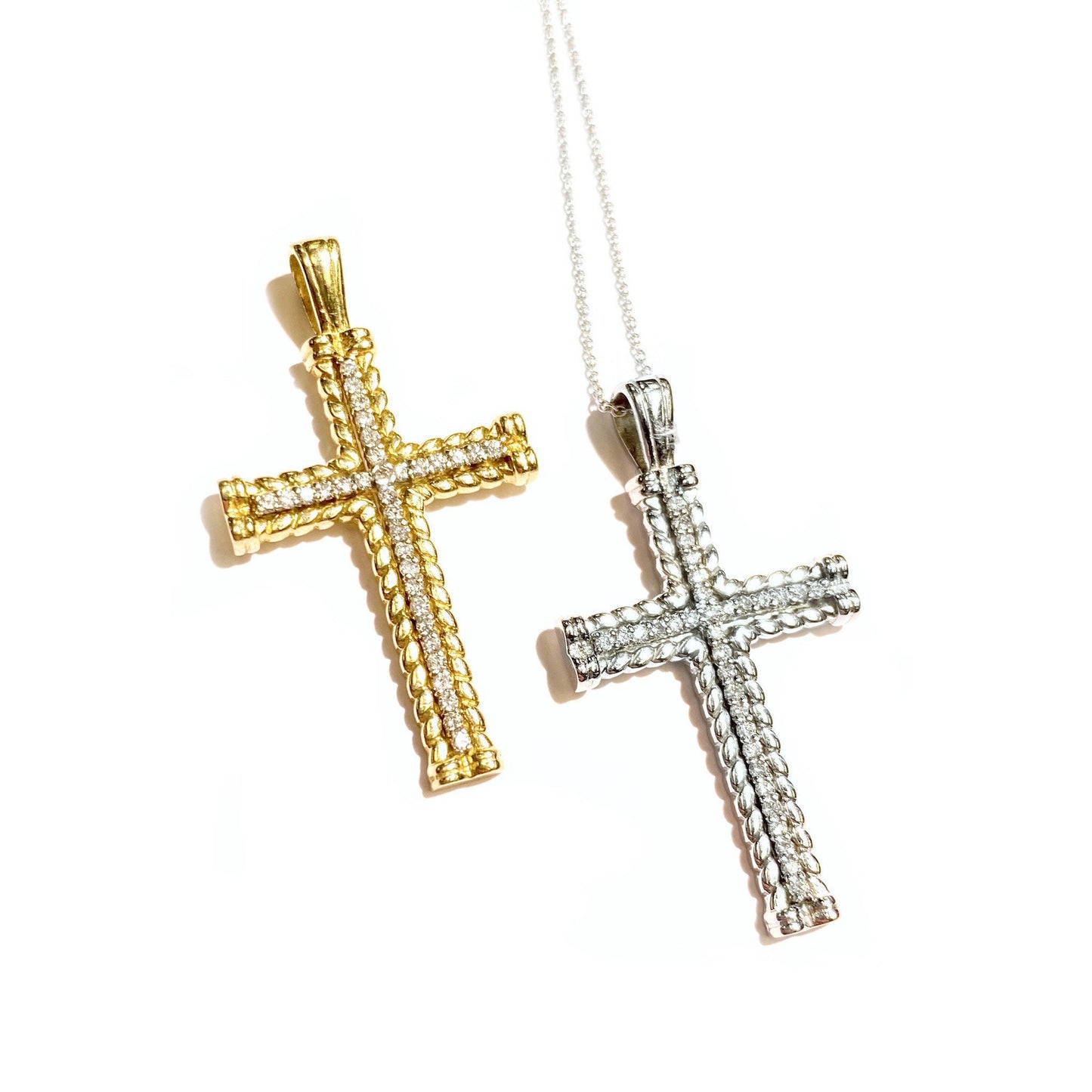 Diamond Twist Cross