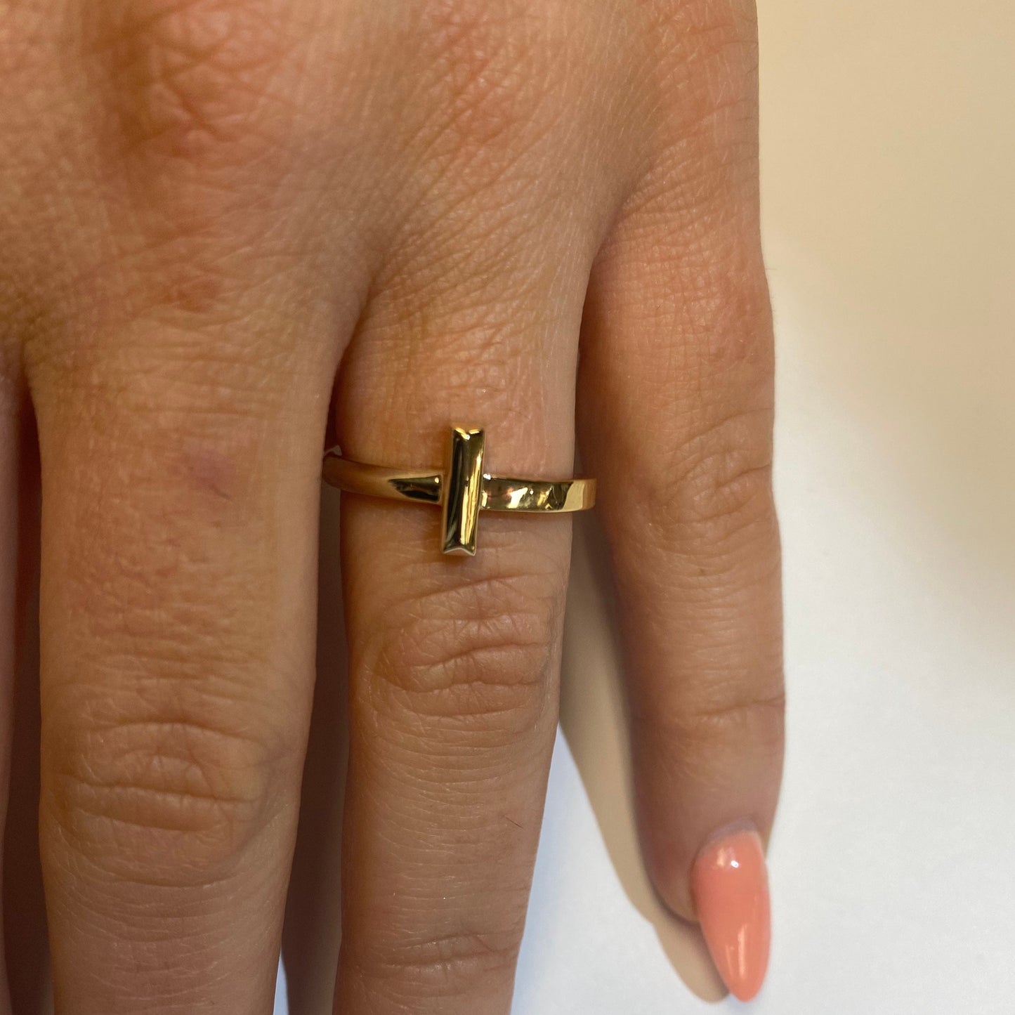 Modern Cross Ring