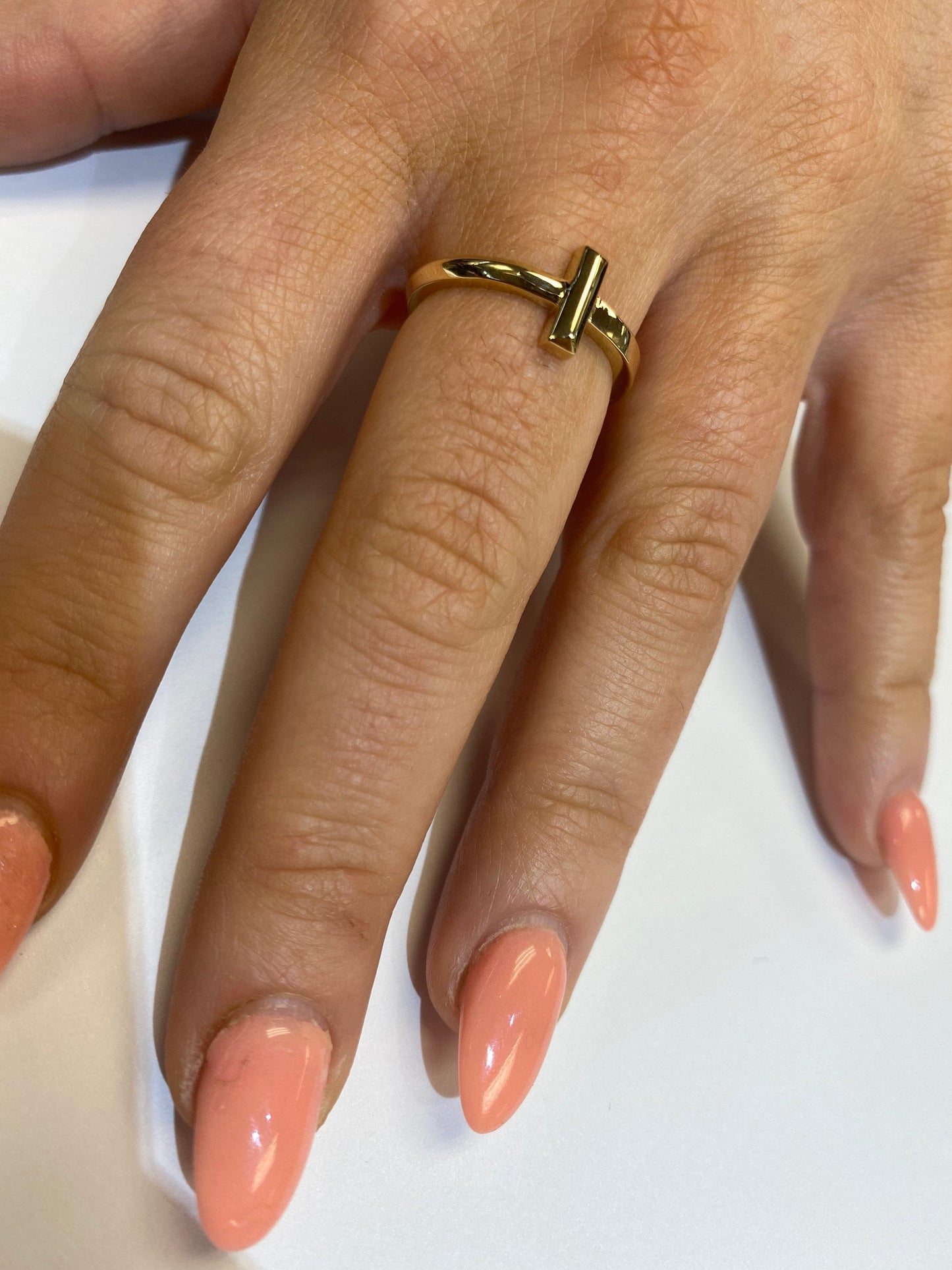 Modern Cross Ring