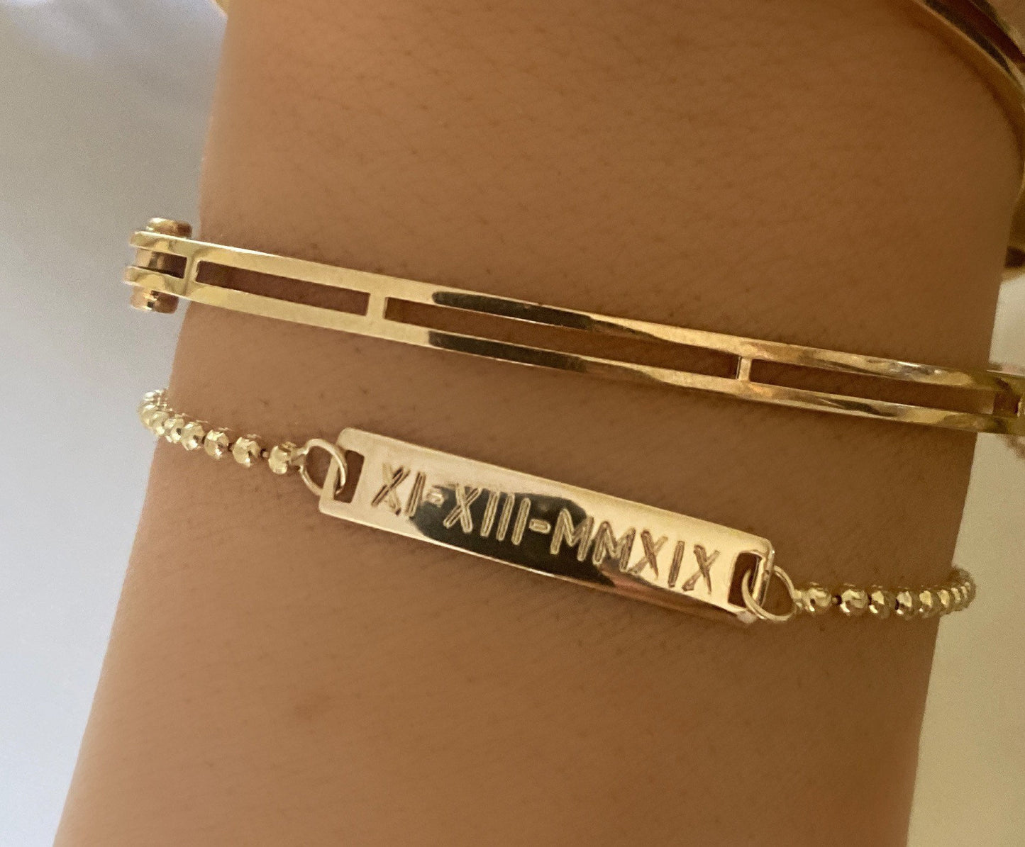 Custom Engraved Bracelet