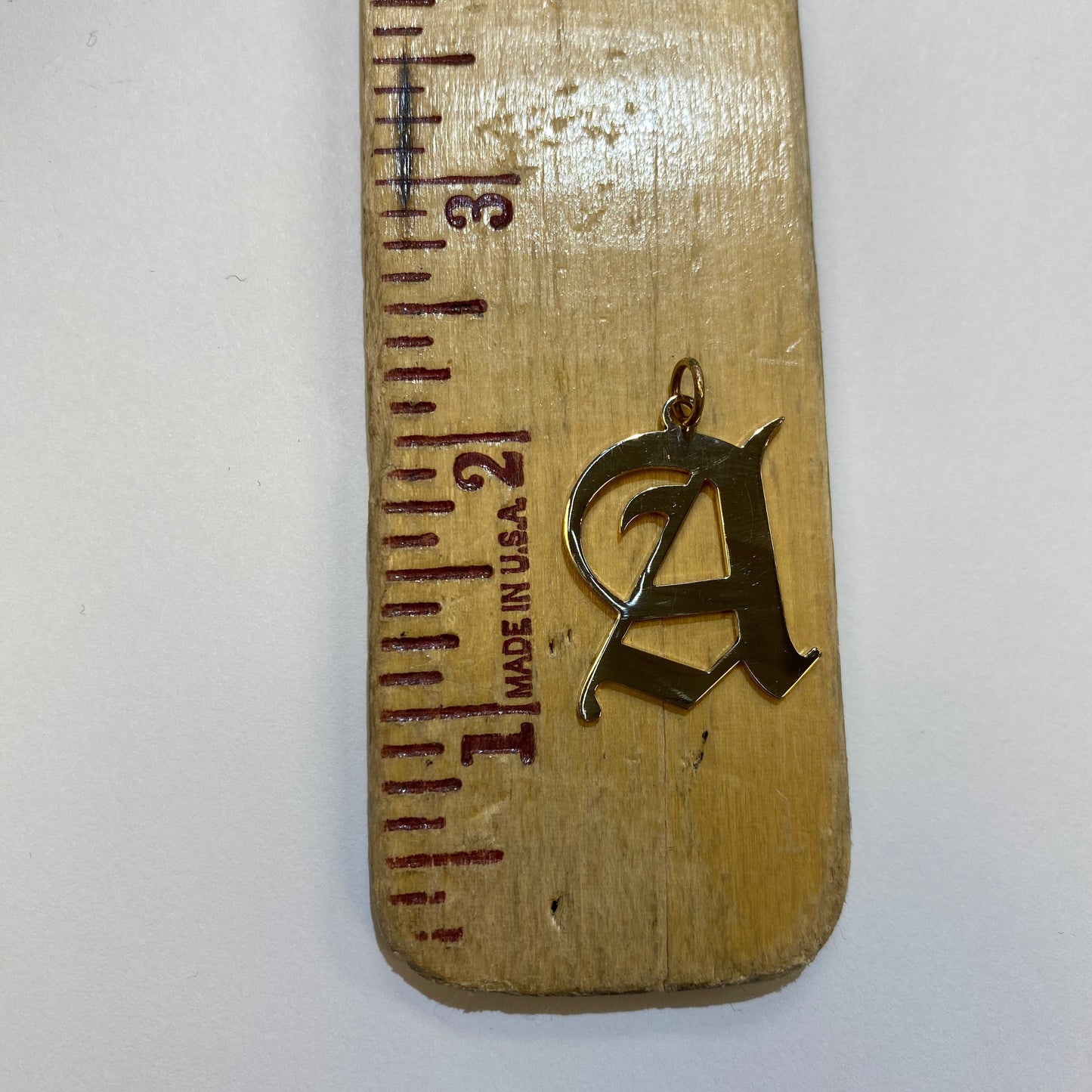 Oversized Initial