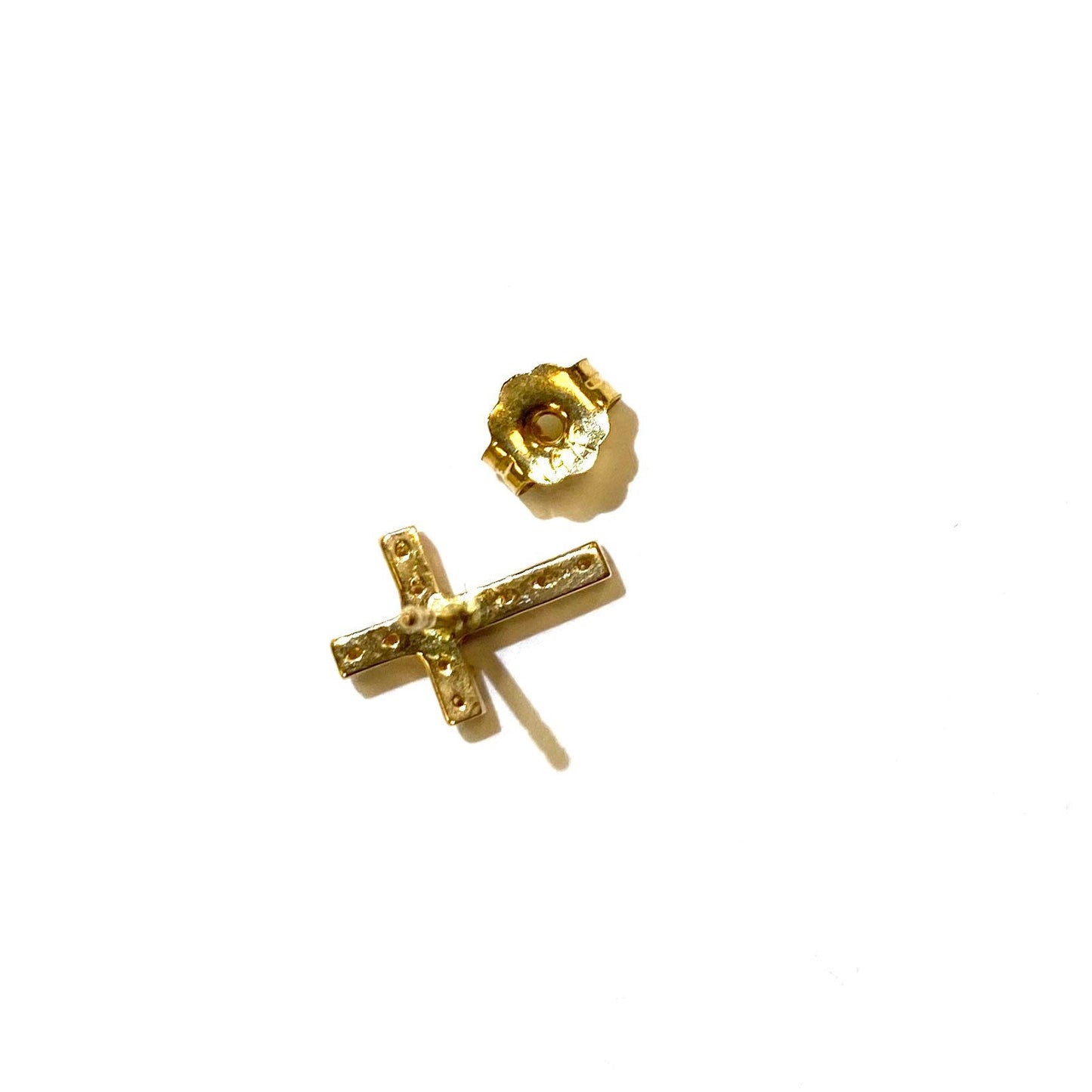 Diamond Cross Stud