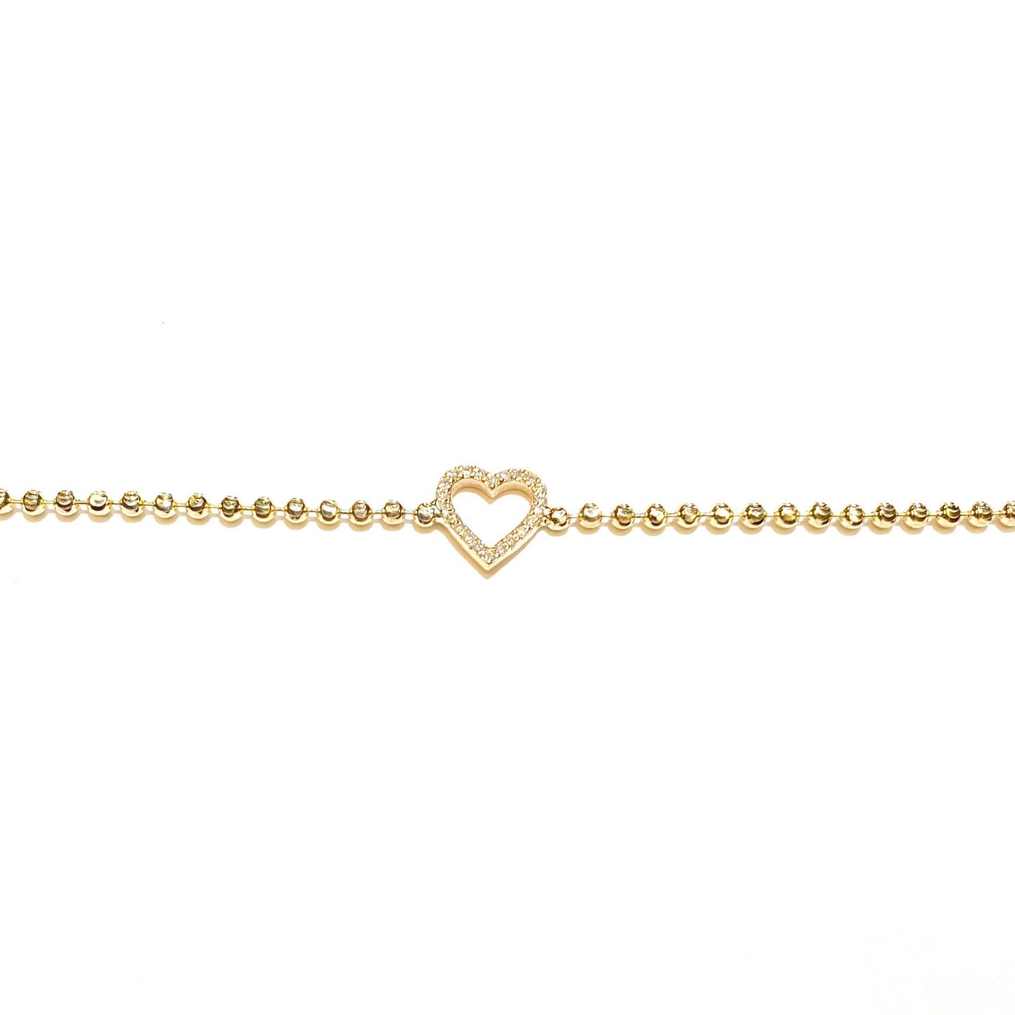 Diamond Heart Bracelet