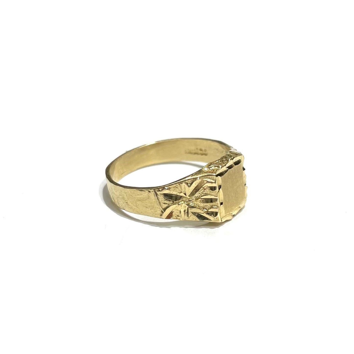 Initial Signet Ring