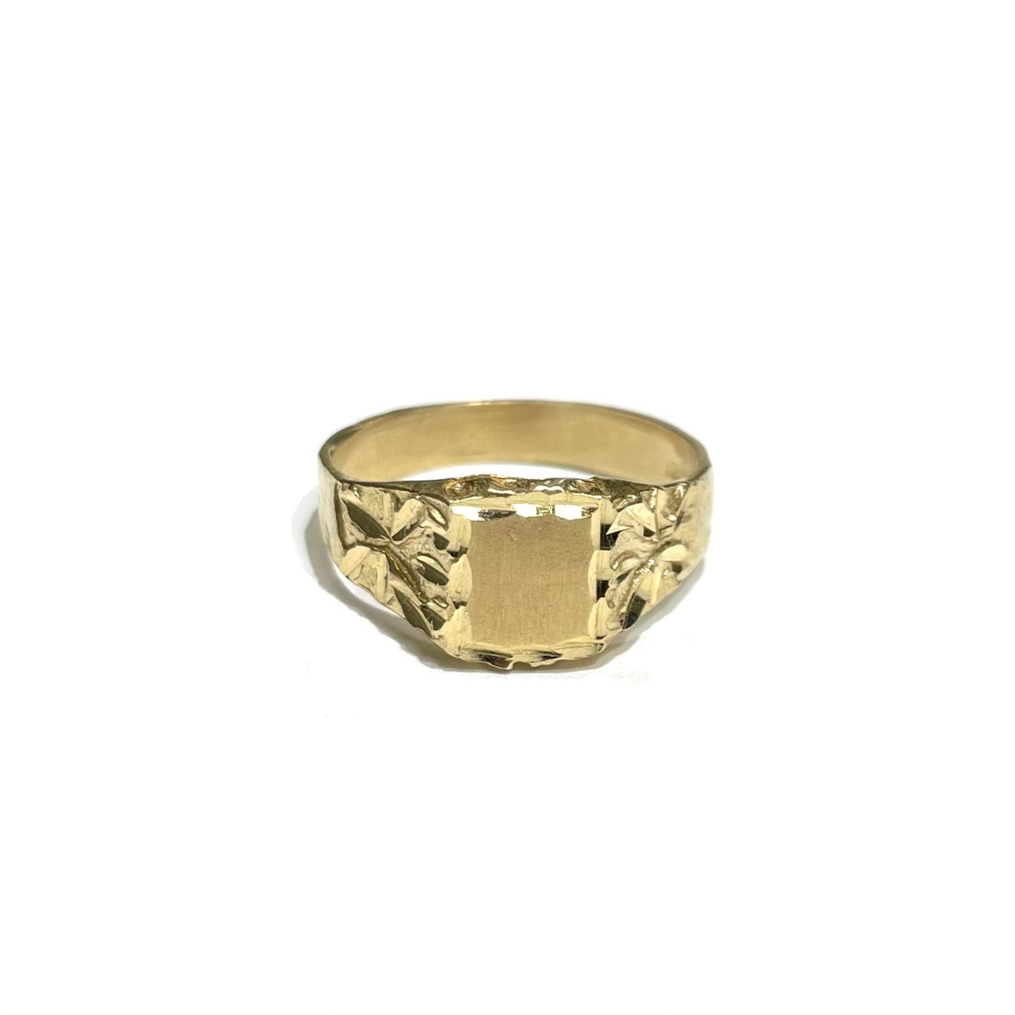 Initial Signet Ring