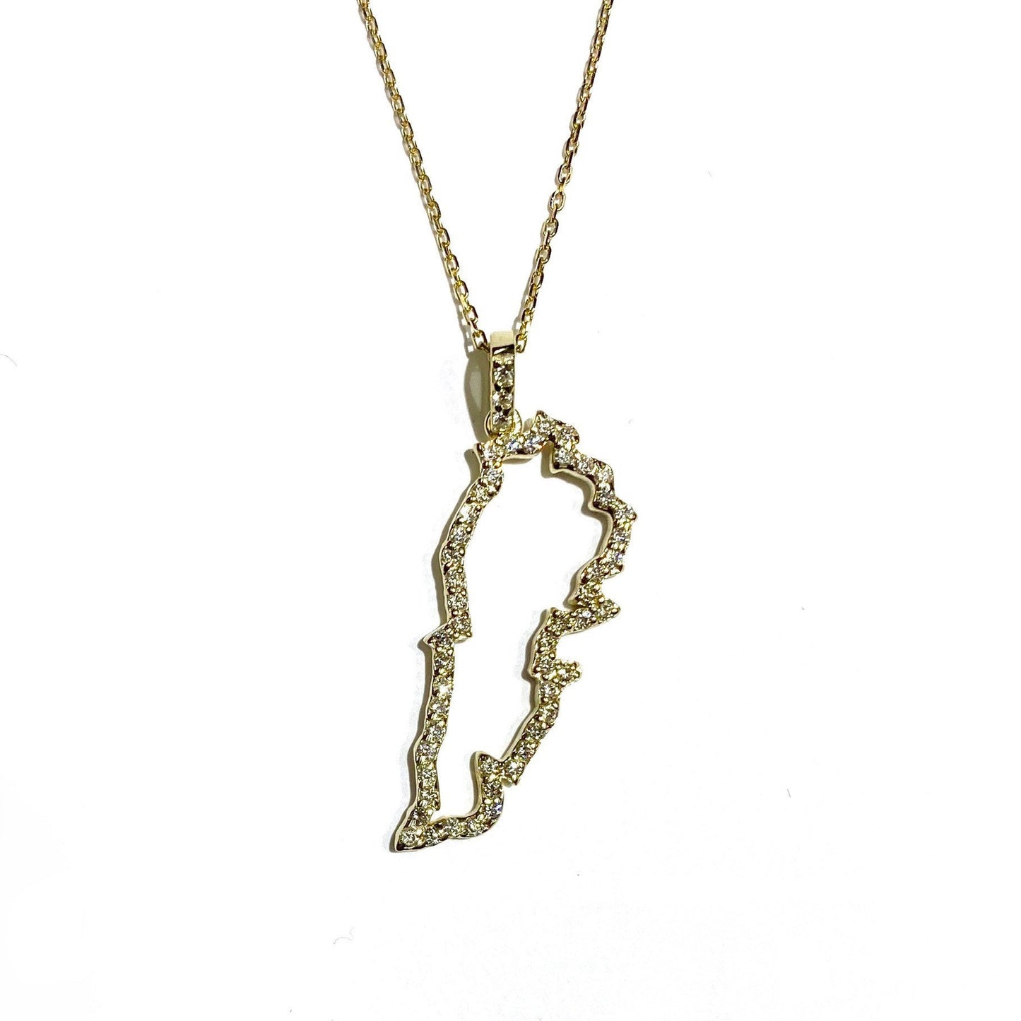 Diamond Outline of State/Country