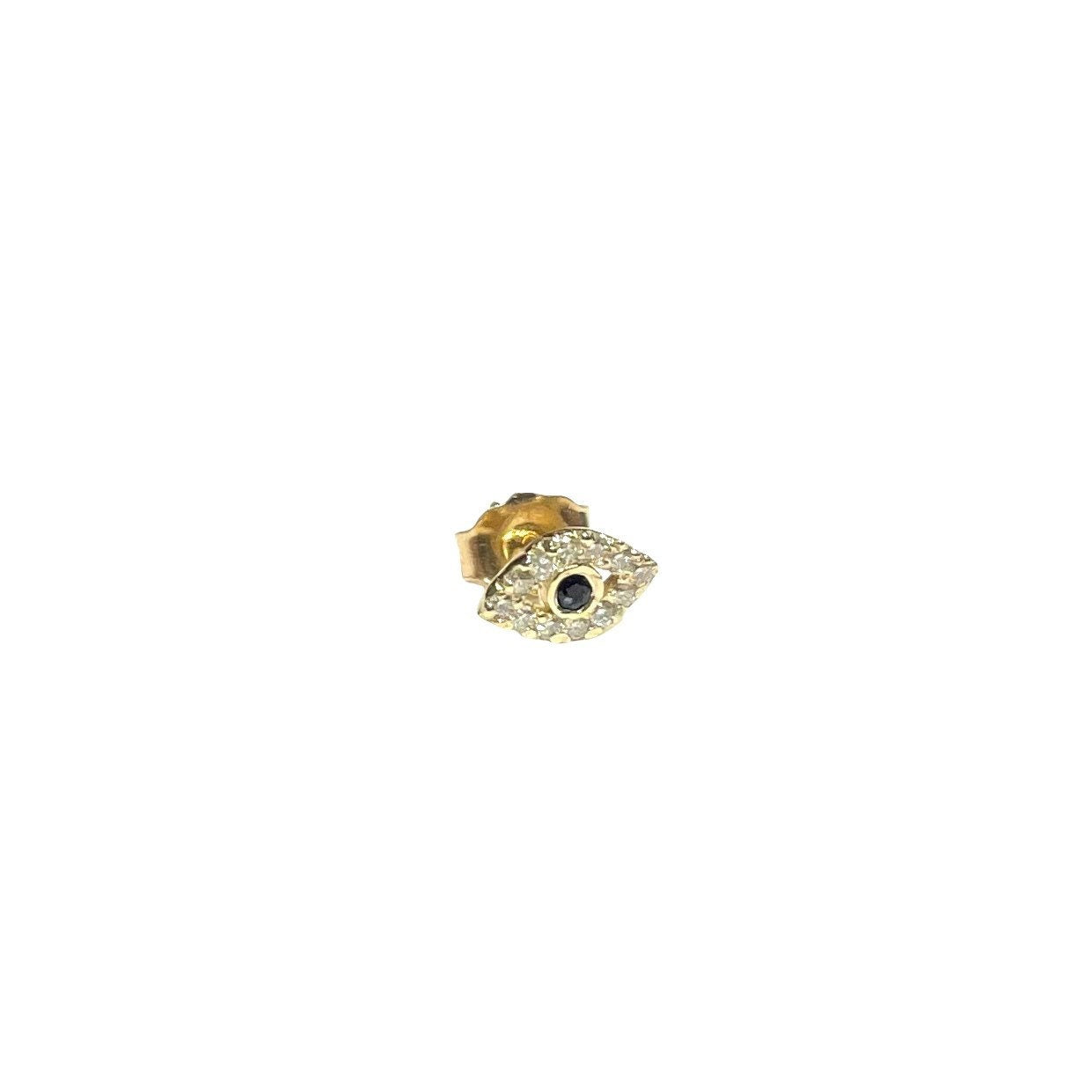 Tiny Diamond Evil Eye