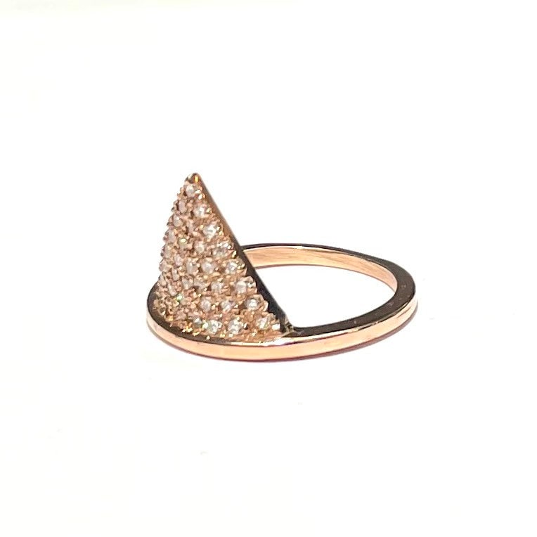 Diamond Spike Ring