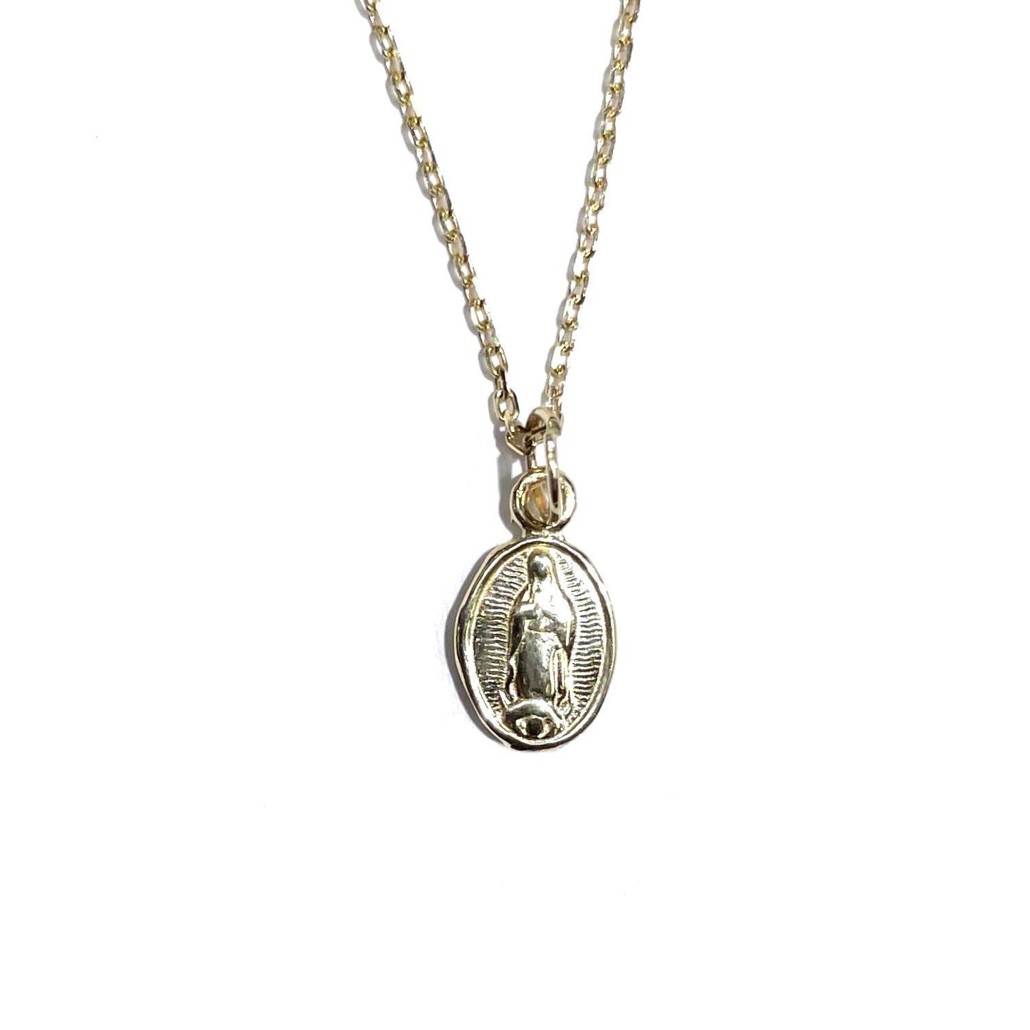 Mini Miraculous Mary Medallion