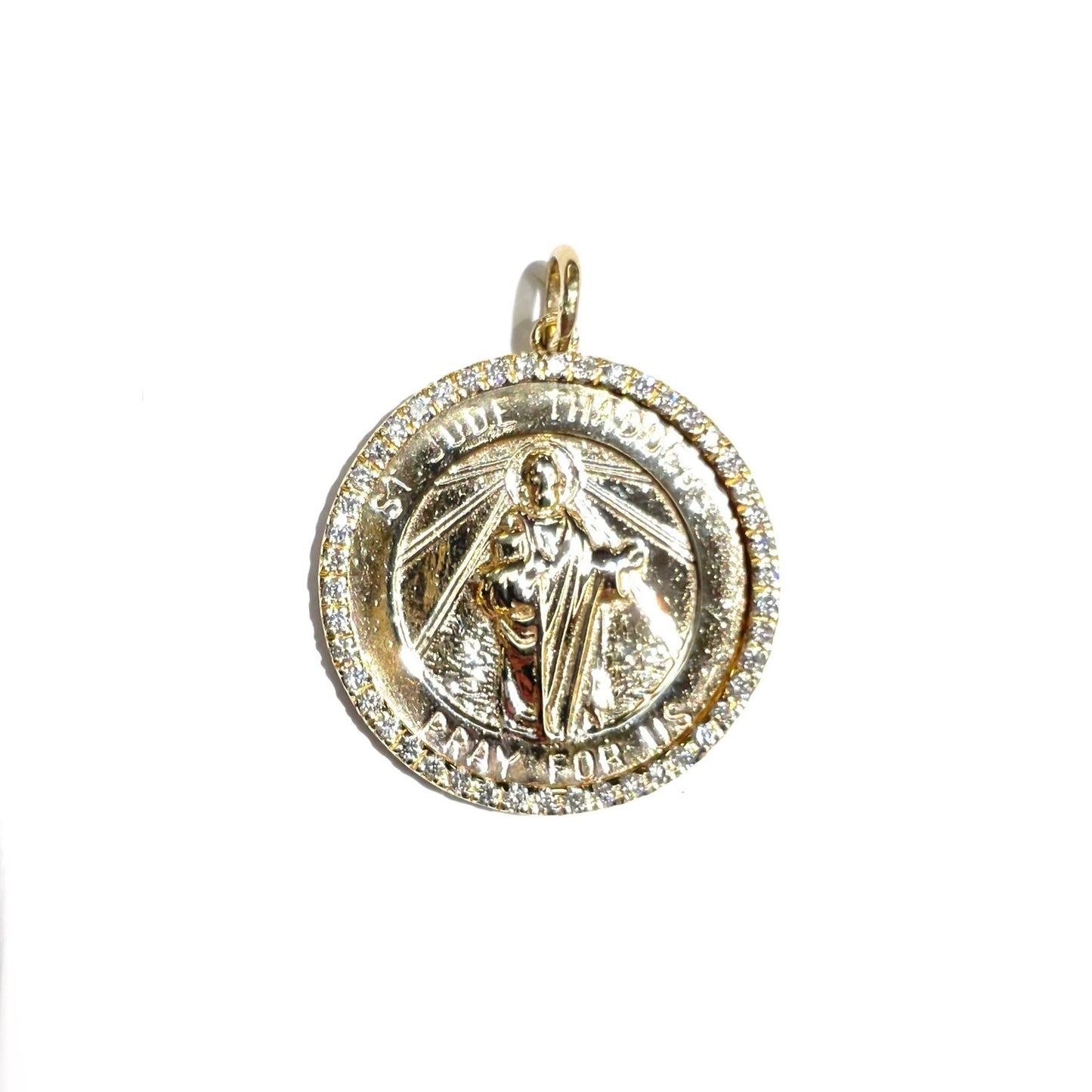 Diamond Saint Medallion