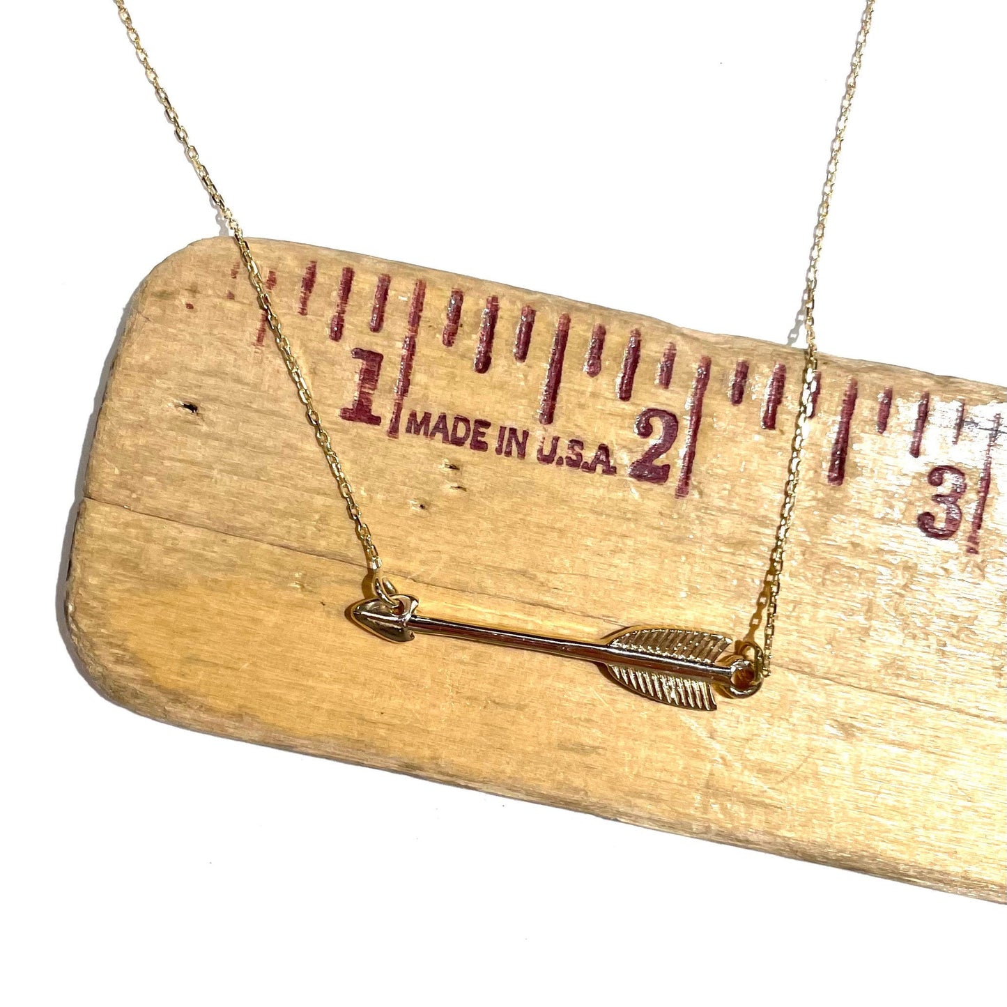 Sideways Arrow Necklace