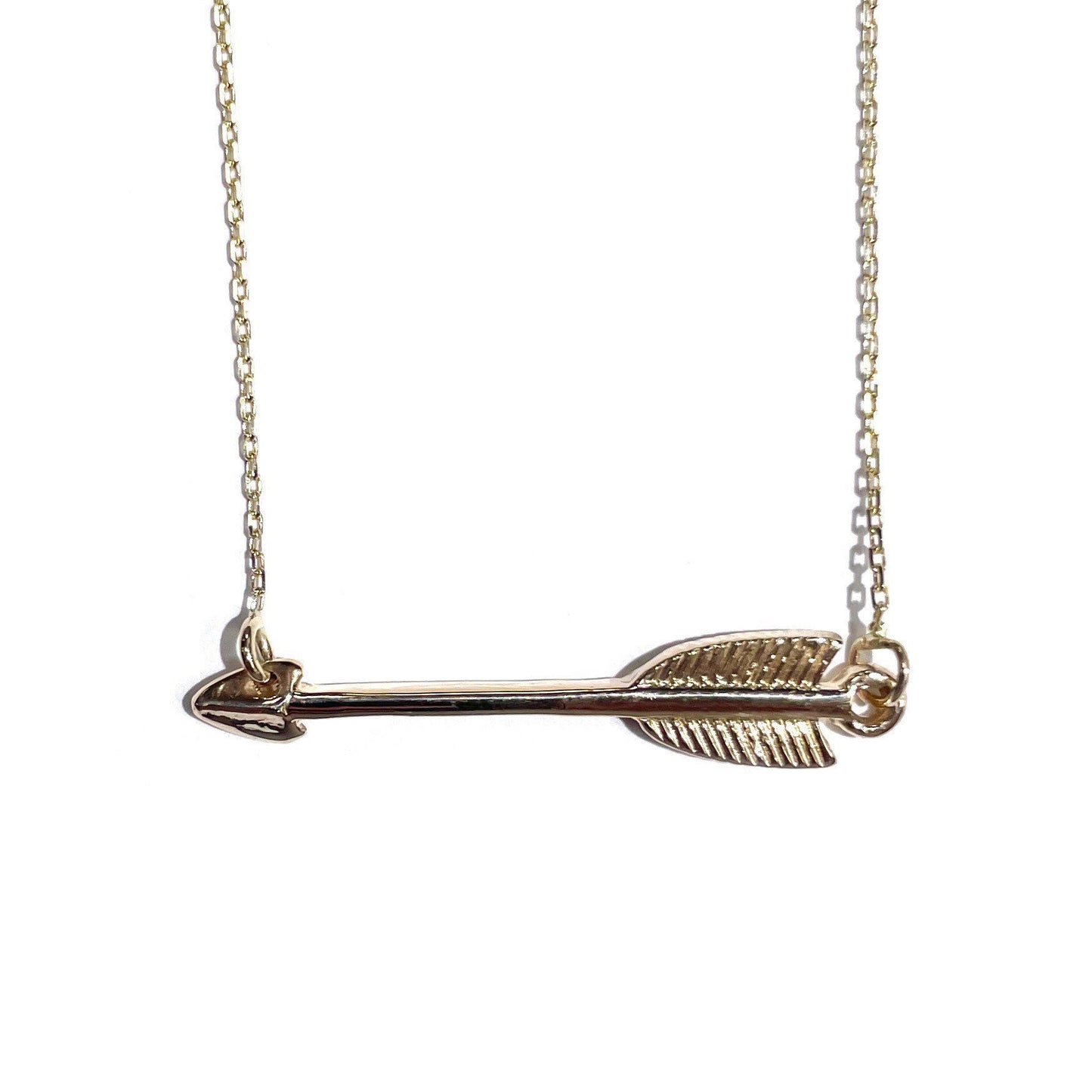 Sideways Arrow Necklace