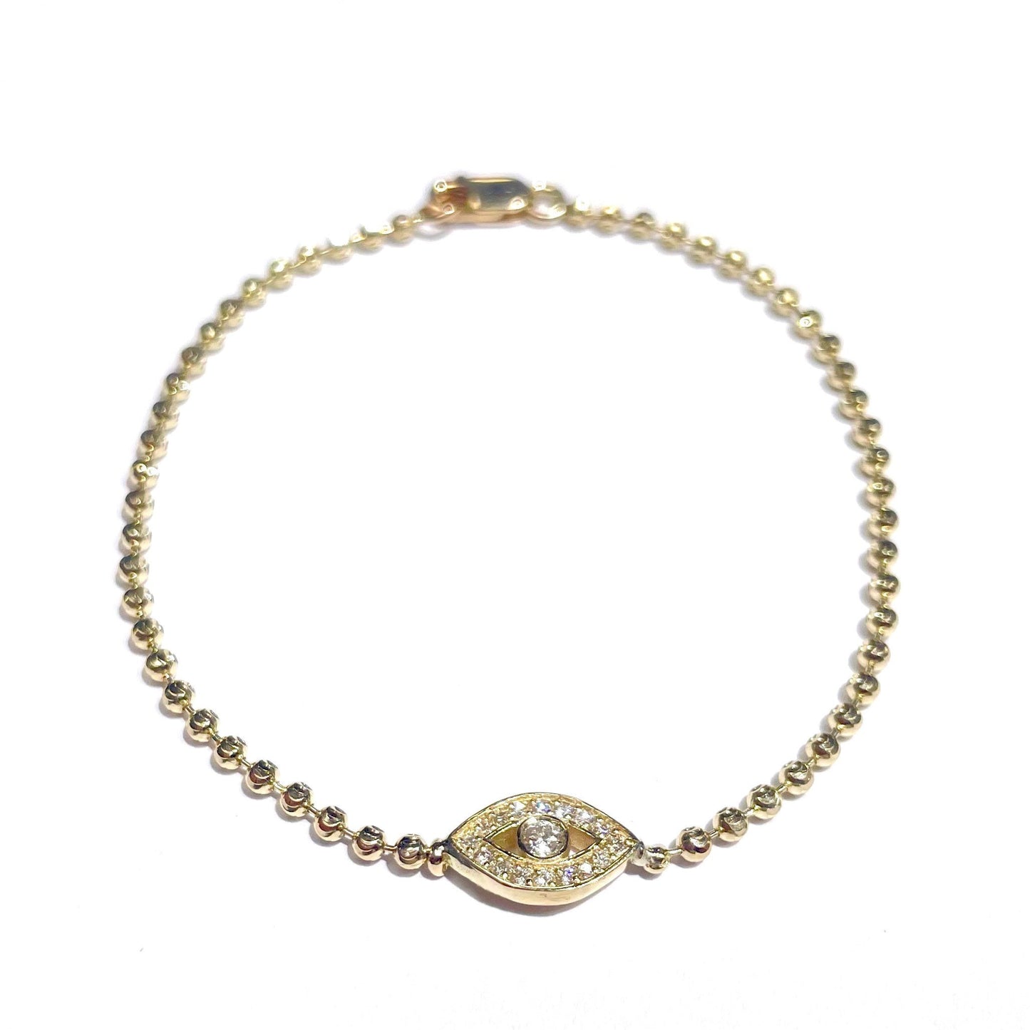 II Edition Diamond Evil Eye Anklet