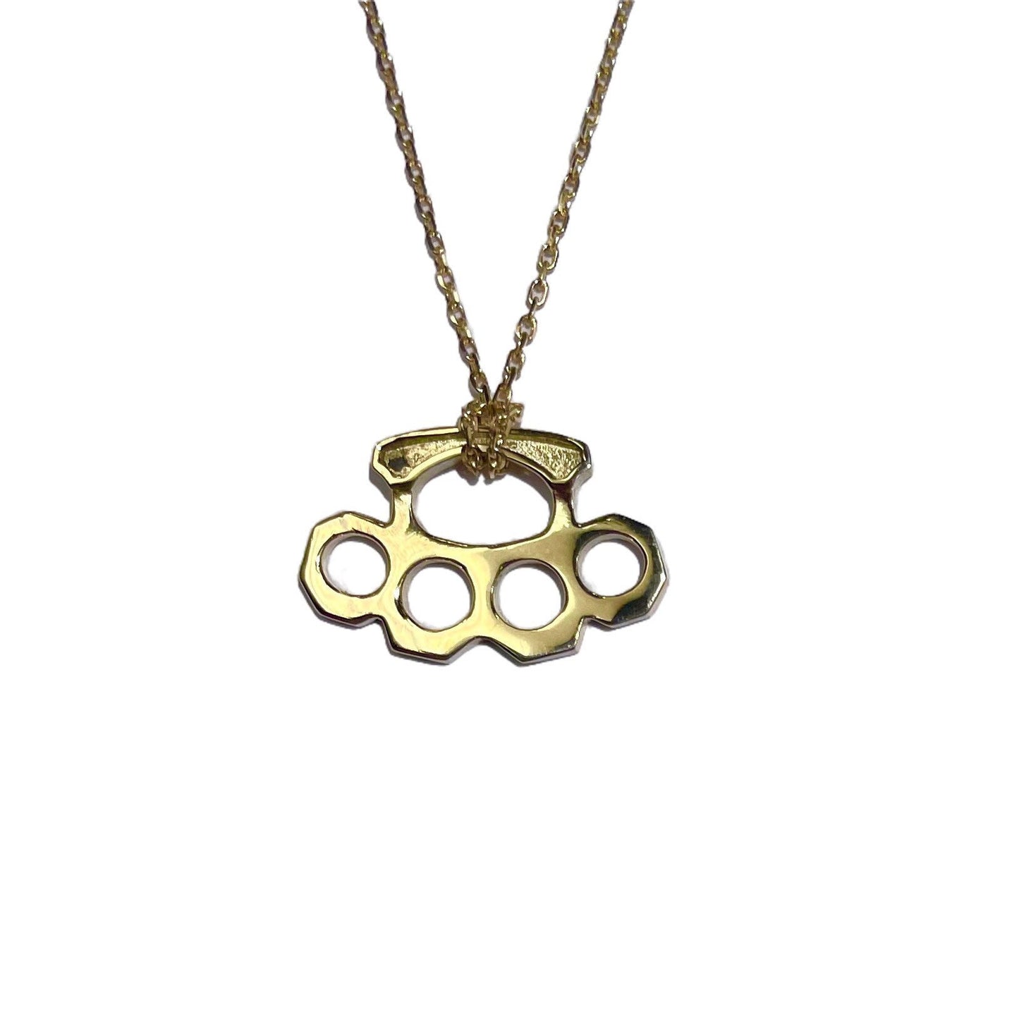 Mini Gold Knuckle Pendant
