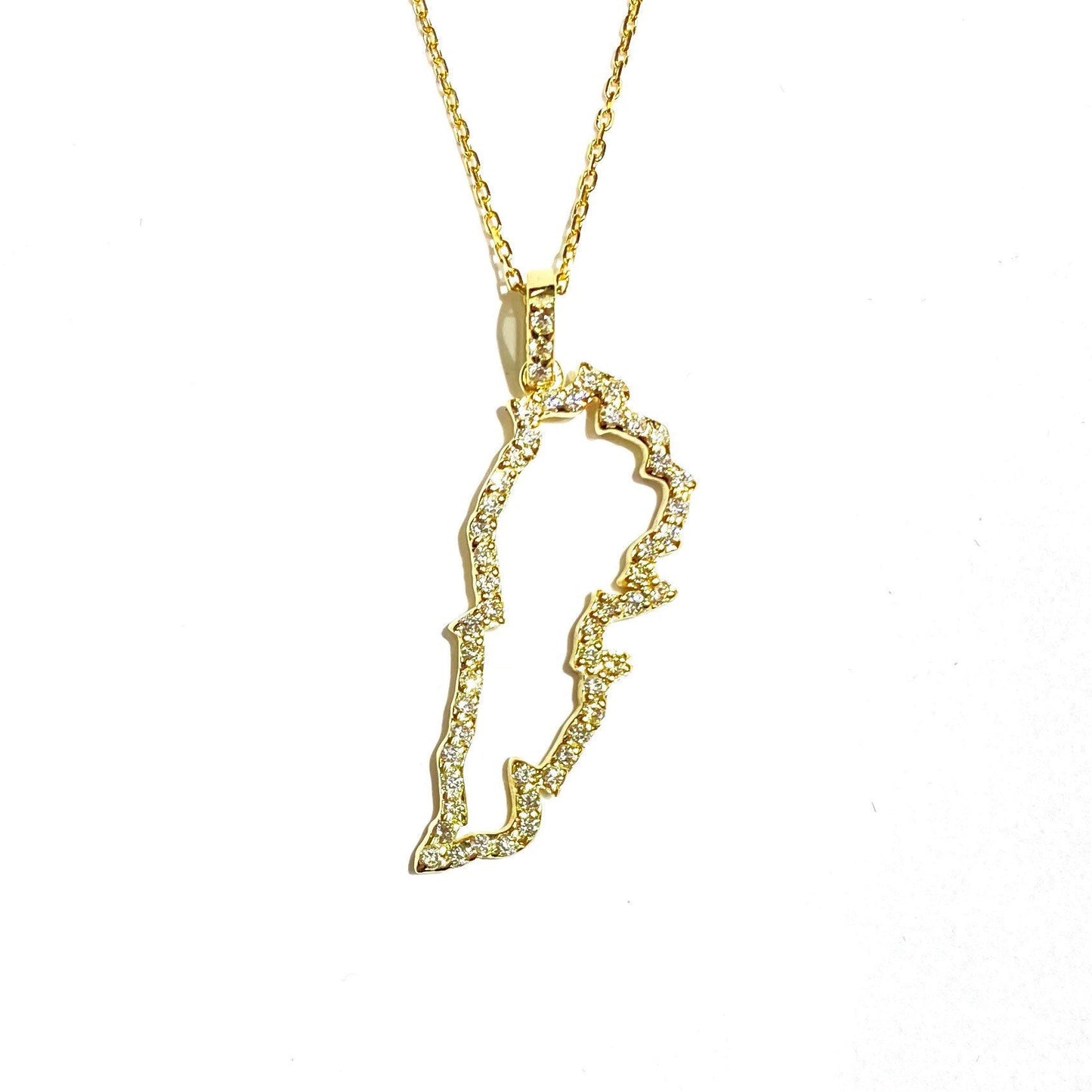 Diamond Outline of State/Country
