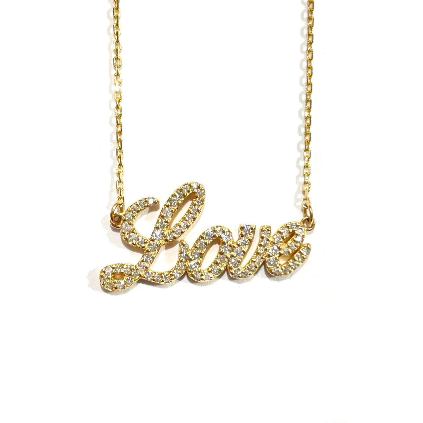 Diamond Love Necklace