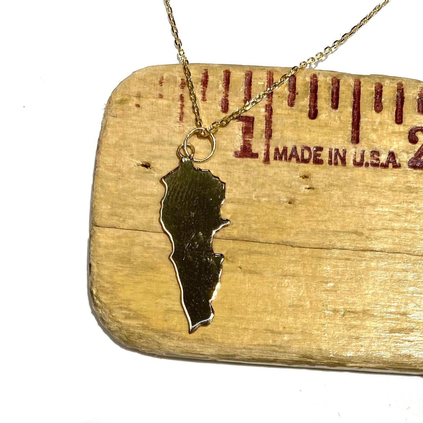 Map of Country/State Pendant