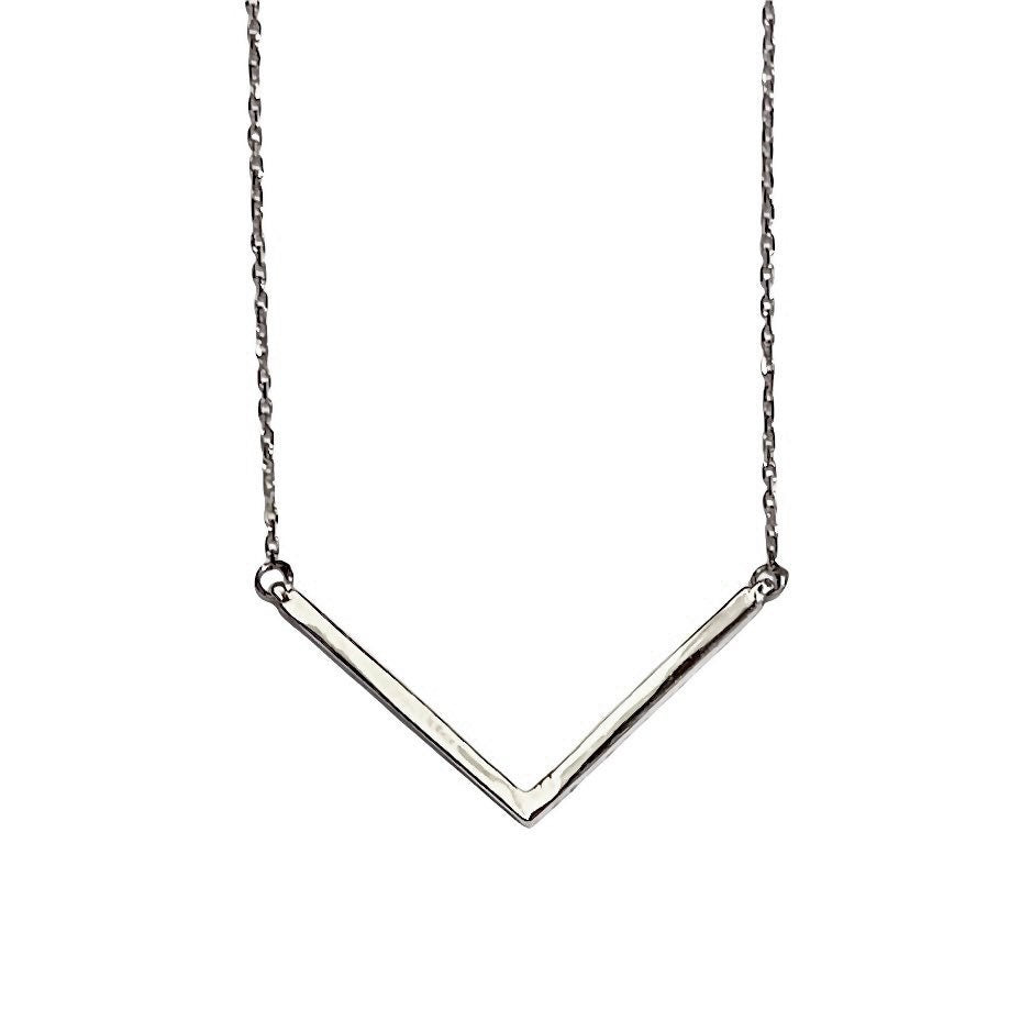V Bar Necklace