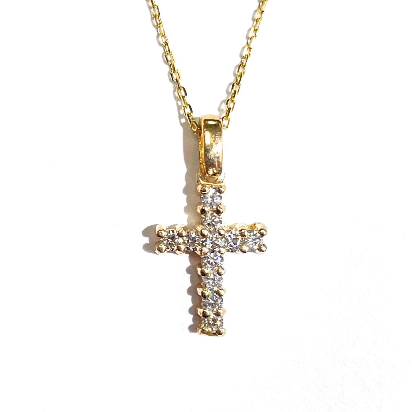 Small Diamond Cross