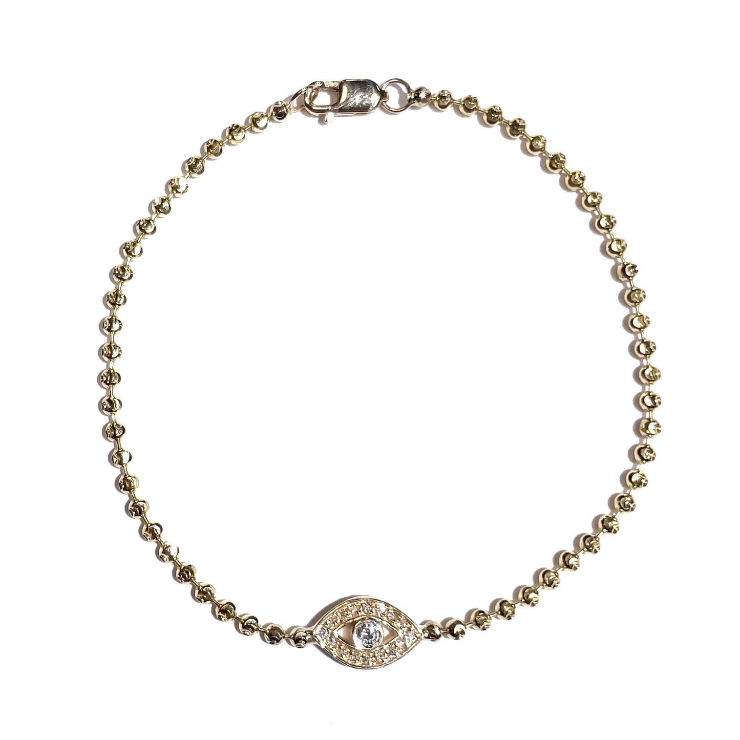 II Edition Diamond Evil Eye Anklet