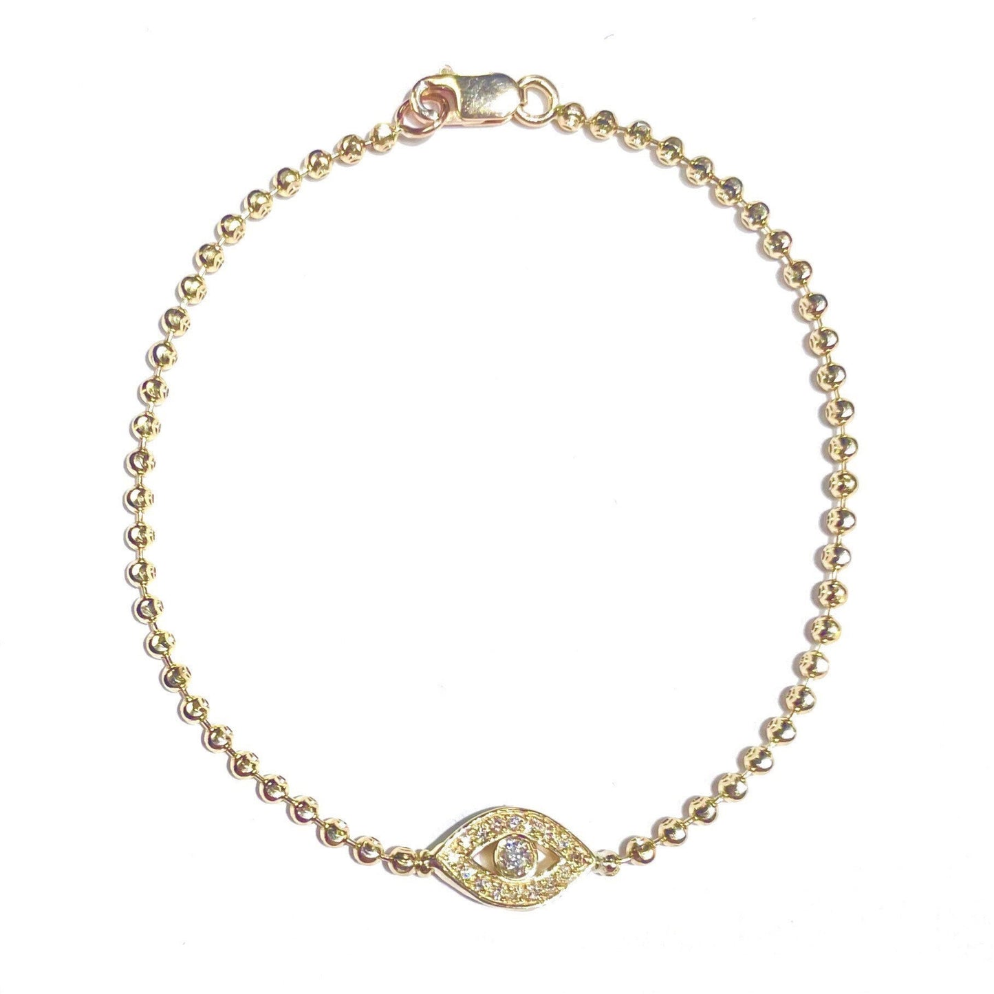 II Edition Diamond Evil Eye Anklet