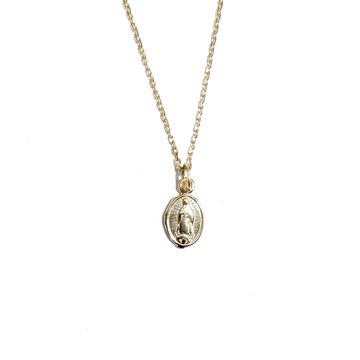 Mini Miraculous Mary Medallion