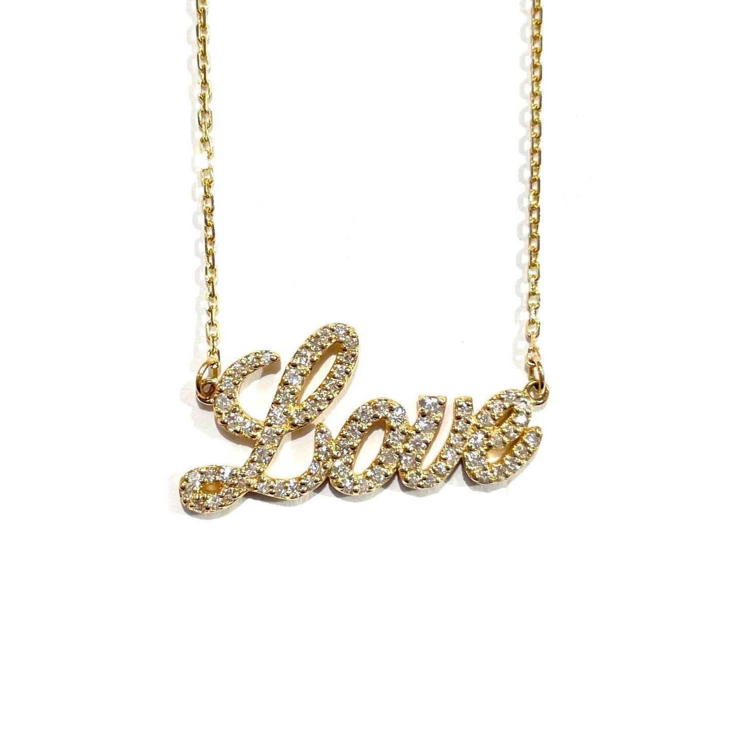 Diamond Love Necklace