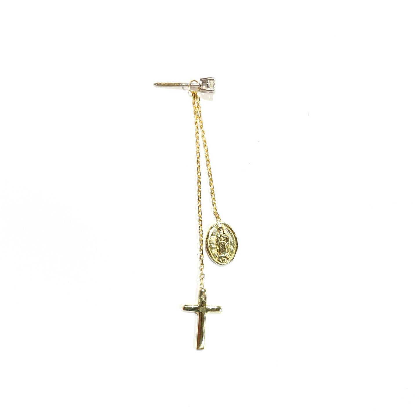 Cross and Mary Earring Enhancer