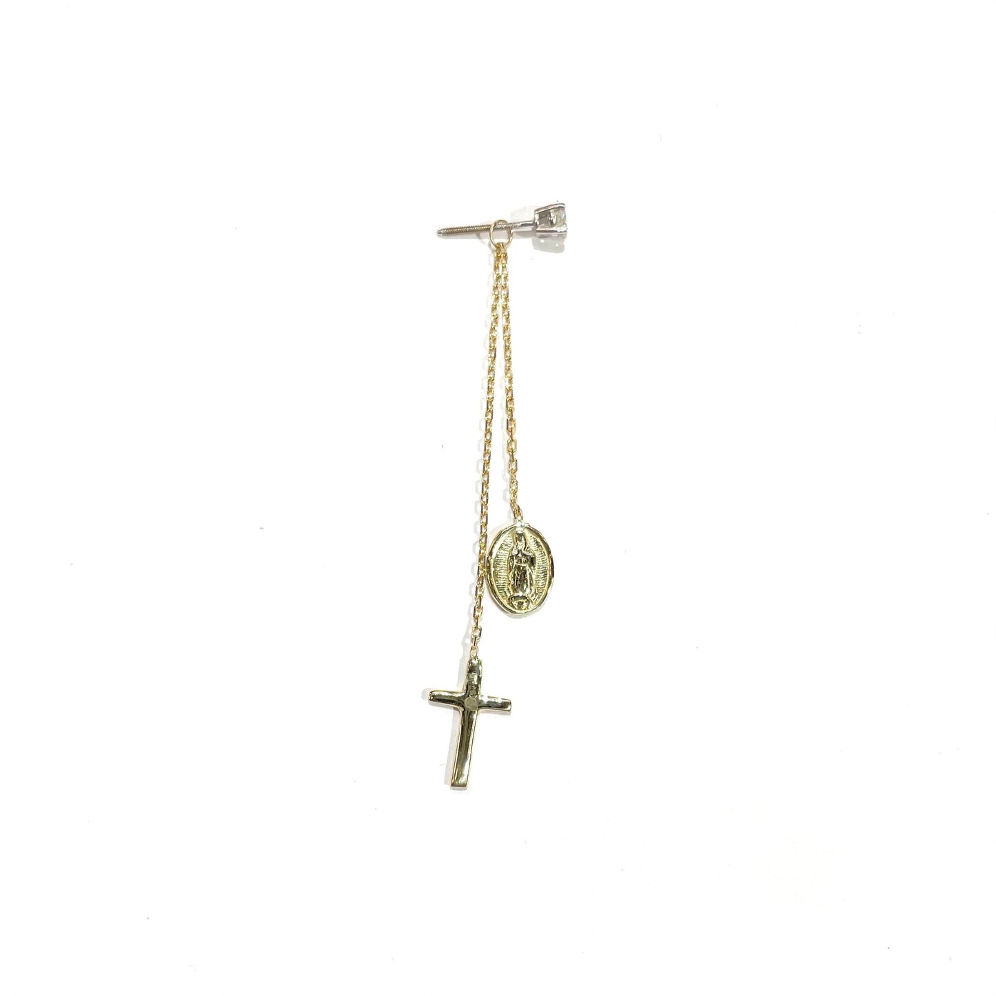 Cross and Mary Earring Enhancer