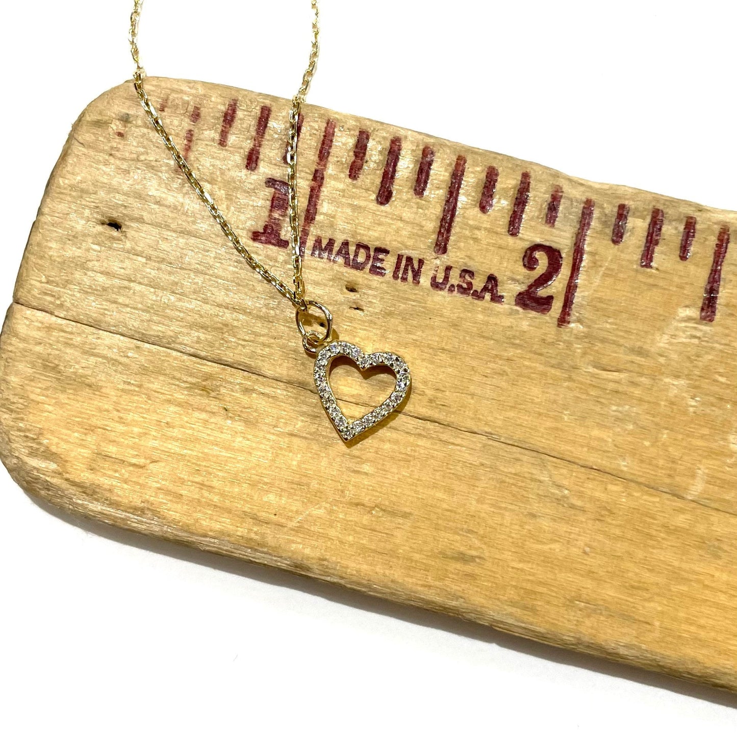 Diamond Heart Pendant