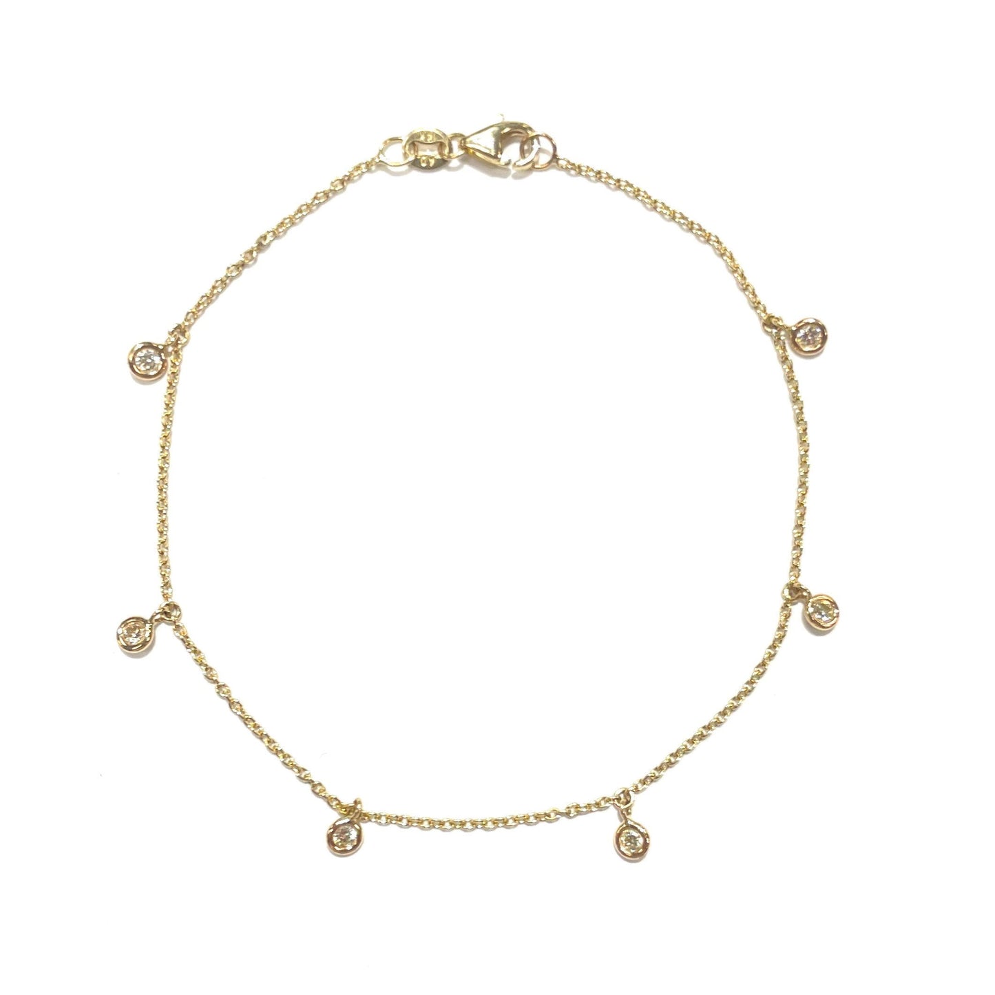 Diamond Dangle Bracelet