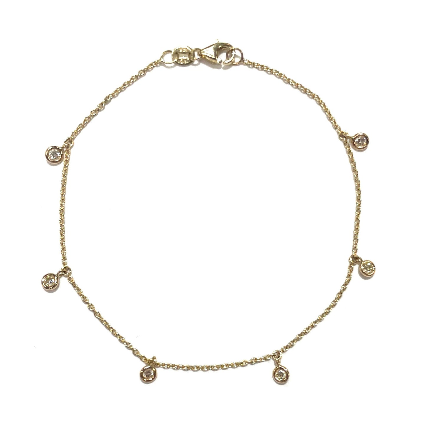 Diamond Dangle Bracelet
