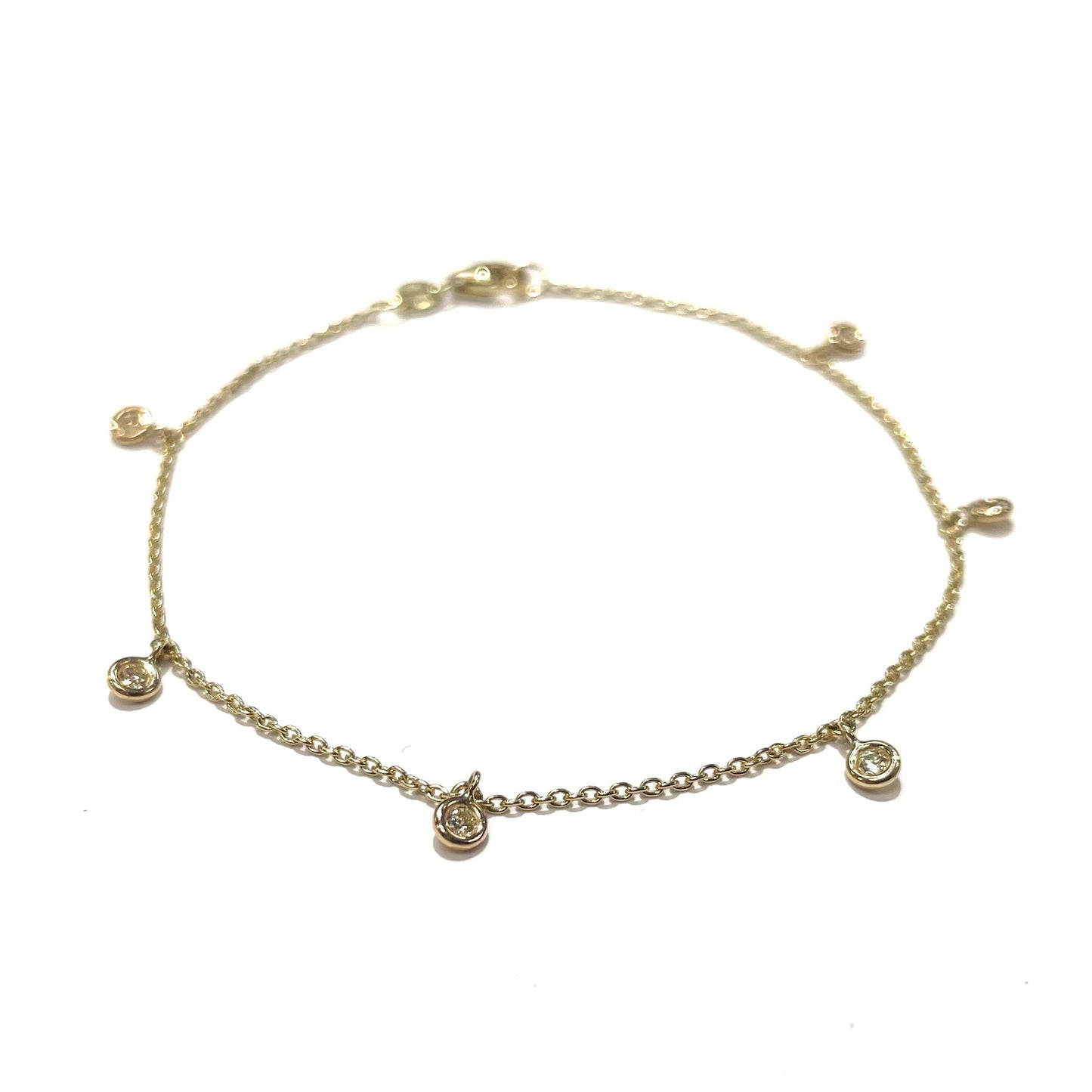 Diamond Dangle Bracelet