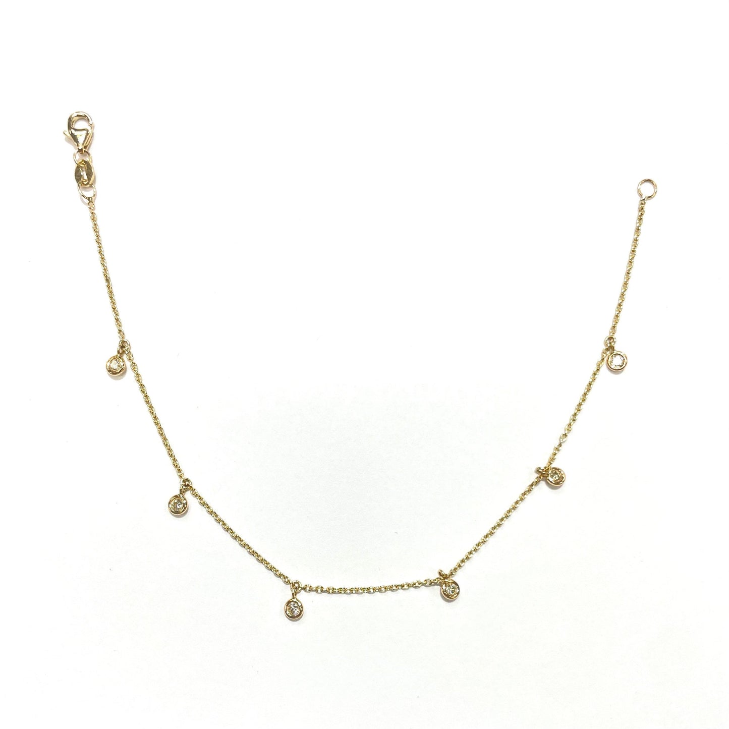 Diamond Dangle Bracelet