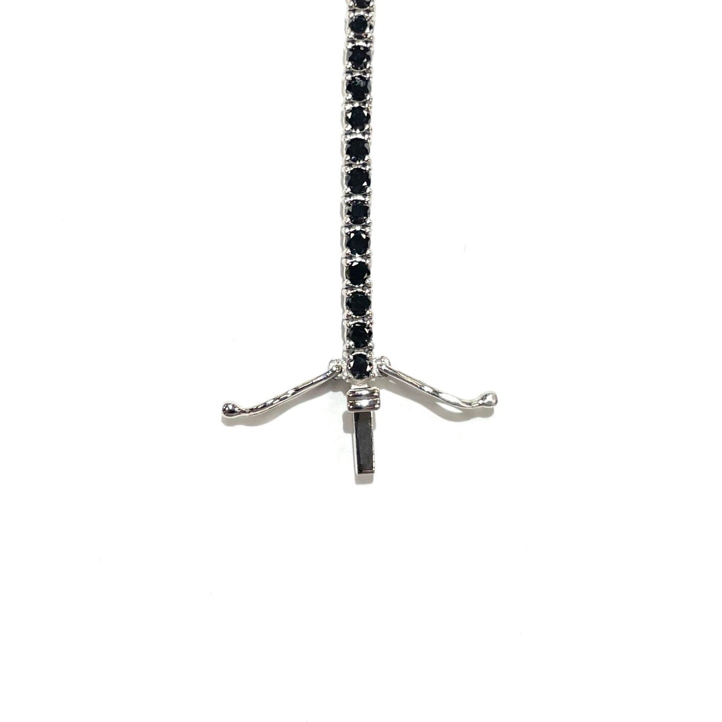 Black Diamond Micro Tennis Bracelet