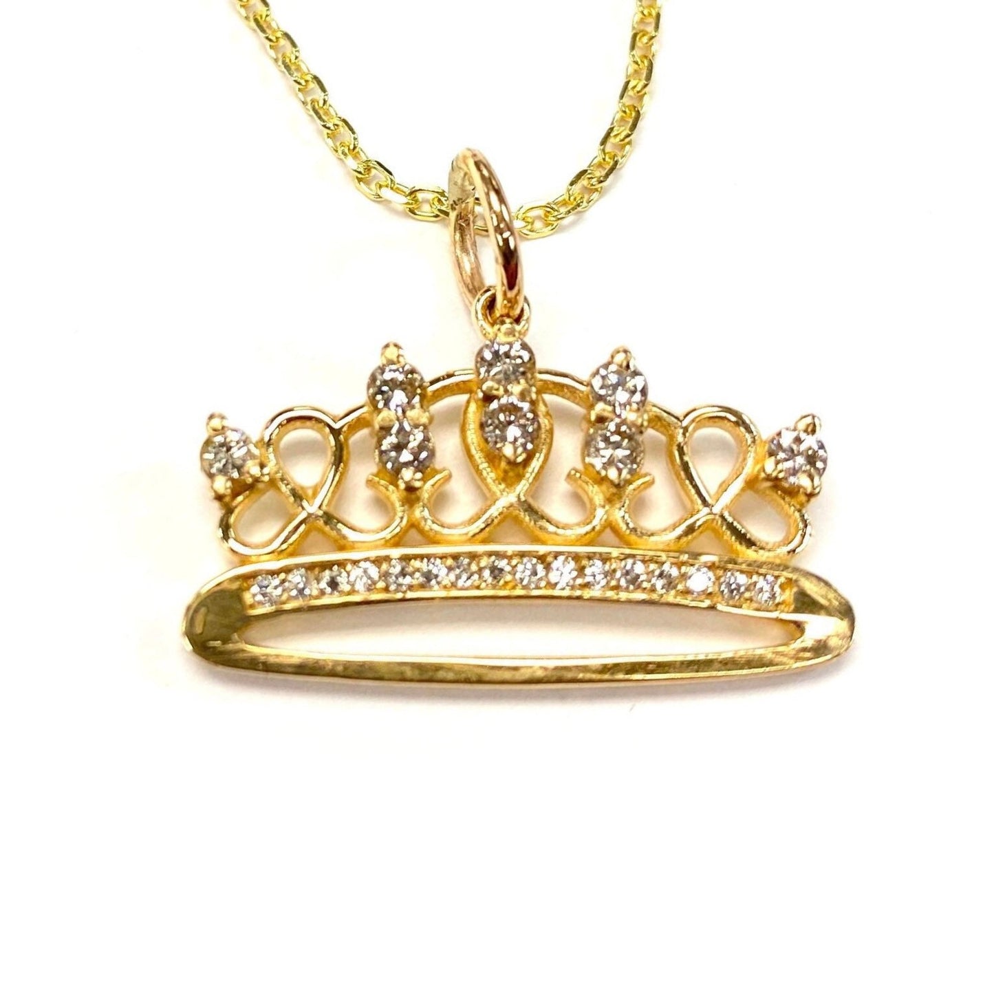 Diamond Tiara Pendant