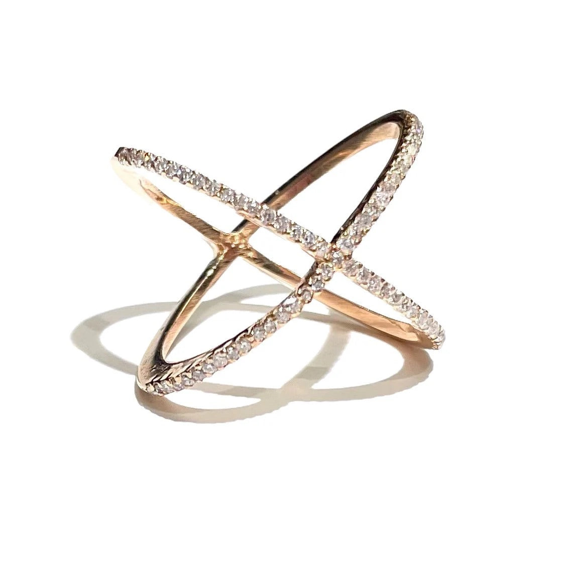 Diamond X Ring