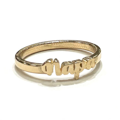 Custom Name Ring