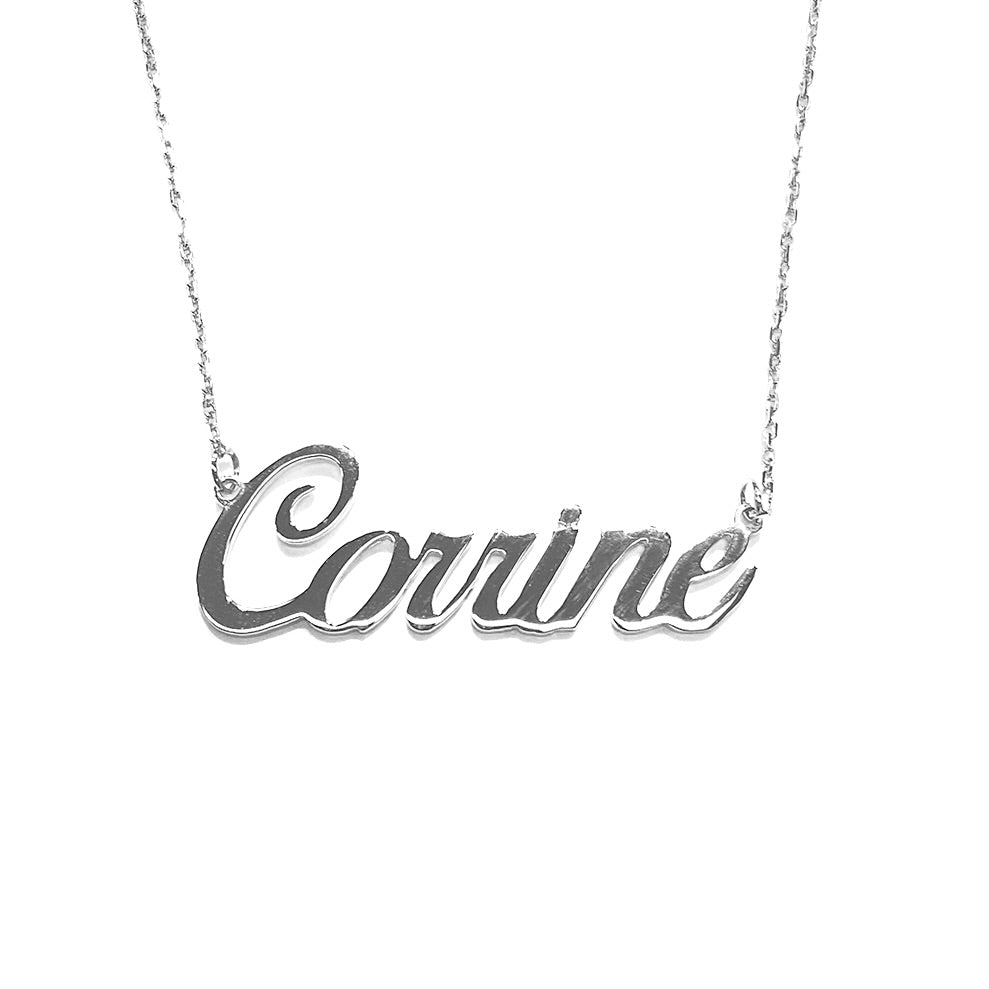 Custom Name Necklace: Cursive