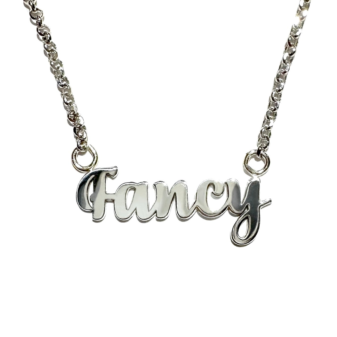 Custom Name Necklace: Fancy