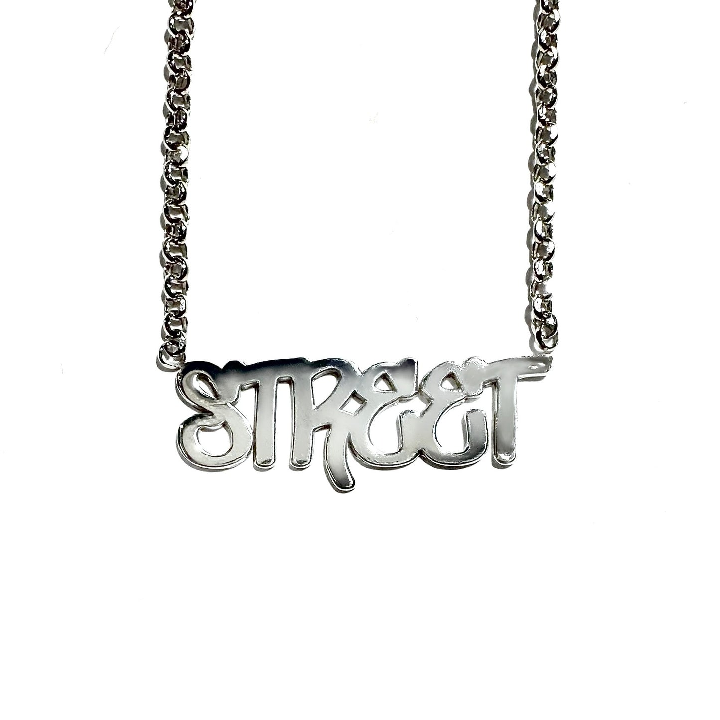 Custom Name Necklace: Street