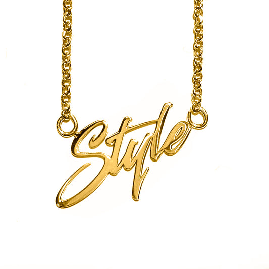 Custom Name Necklace: Style