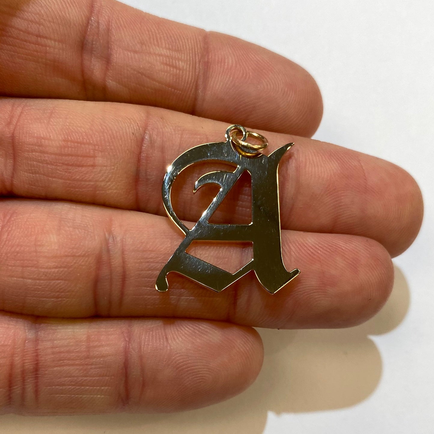 Oversized Initial